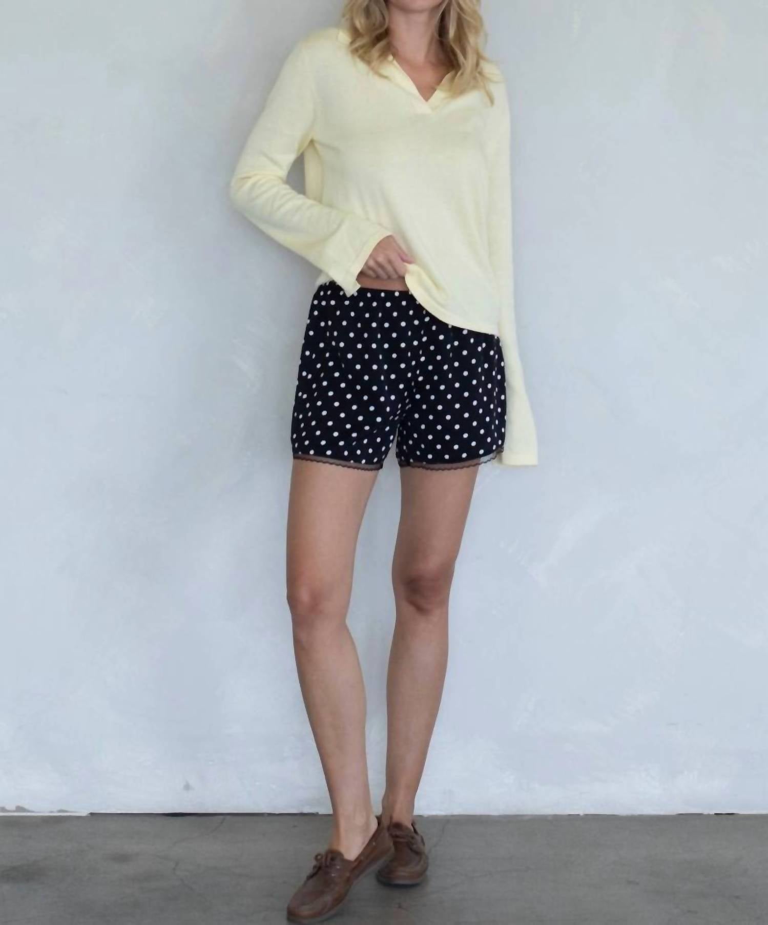 Things Between - Alexa Polka Dot Shorts