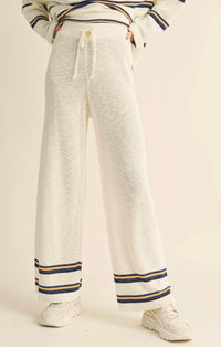 Miou Muse - Striped Knit Pants