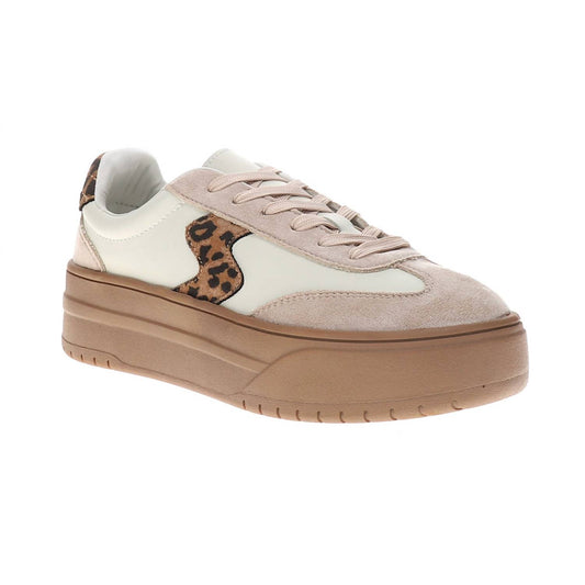 Corkys Footwear - Women's Pop Off Leopard Lace Up Sneakers