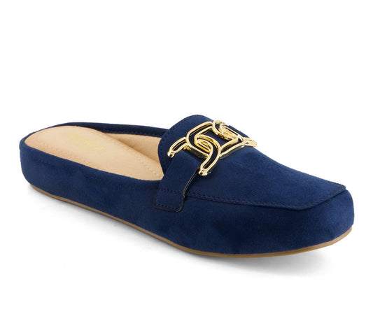 Andrea - Women's Soft Suede Mules
