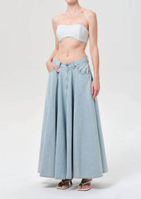 Agolde - Gwynne Crop Tube Top