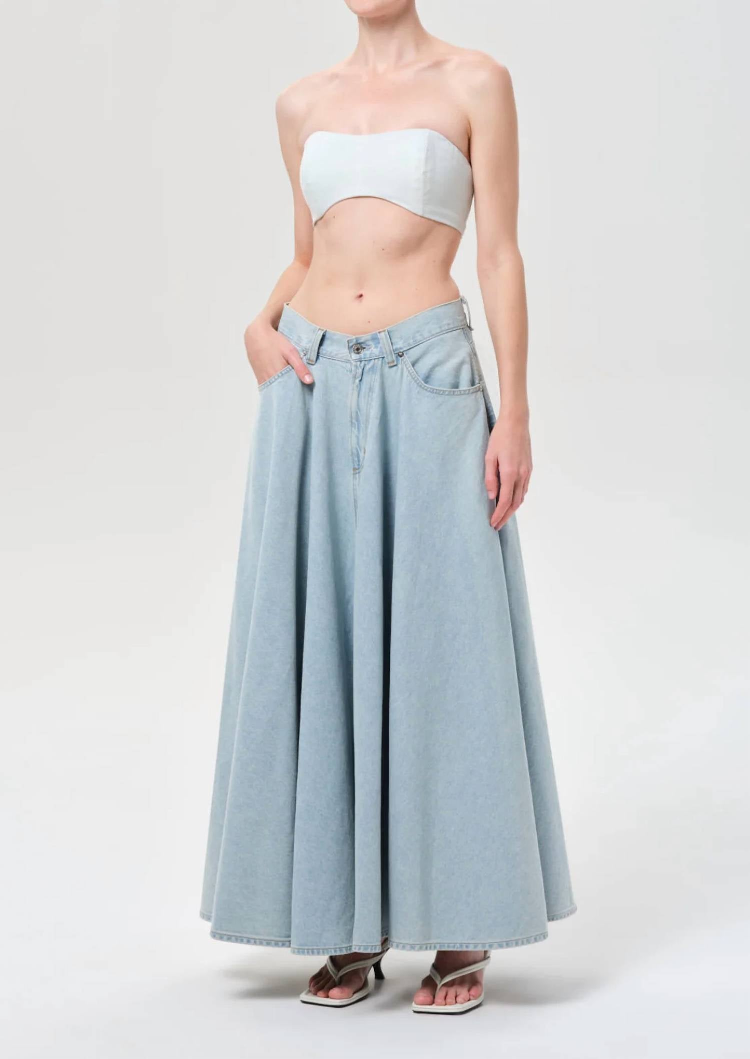 Agolde - Gwynne Crop Tube Top