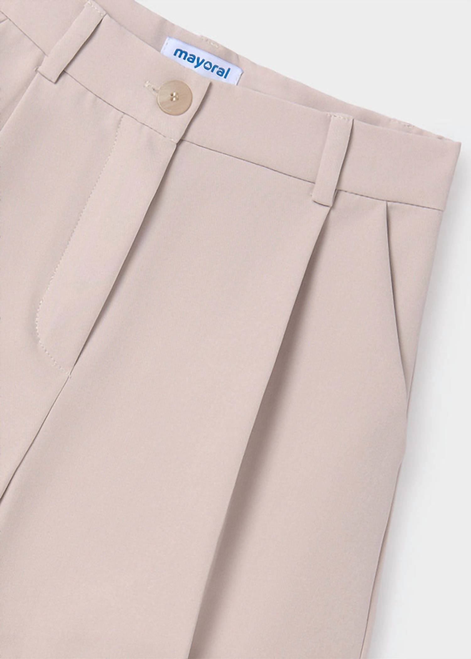 Mayoral - Soft Pleat Crepe Short