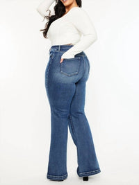 Kancan - Libby High Rise Wide Leg Flare Jean - Plus