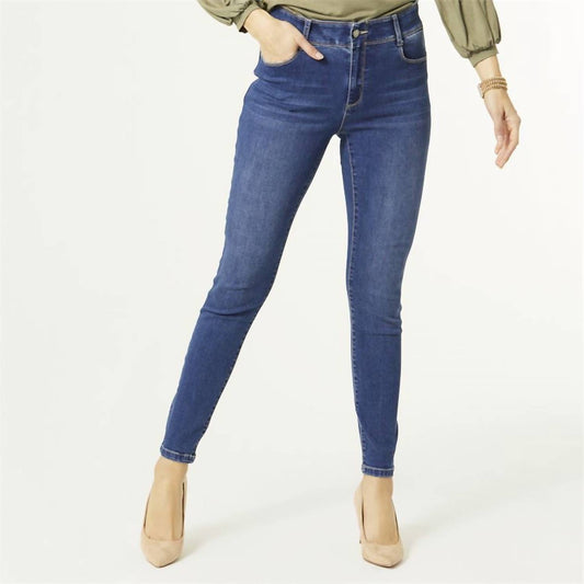 OMG Zoey Zip Skinny Jeans