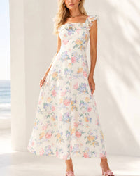 Sofie The Label - Watercolor Roses Maxi Dress