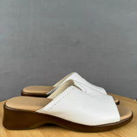 Munro - Women's Aruba Leather Slip-on Slide Sandals