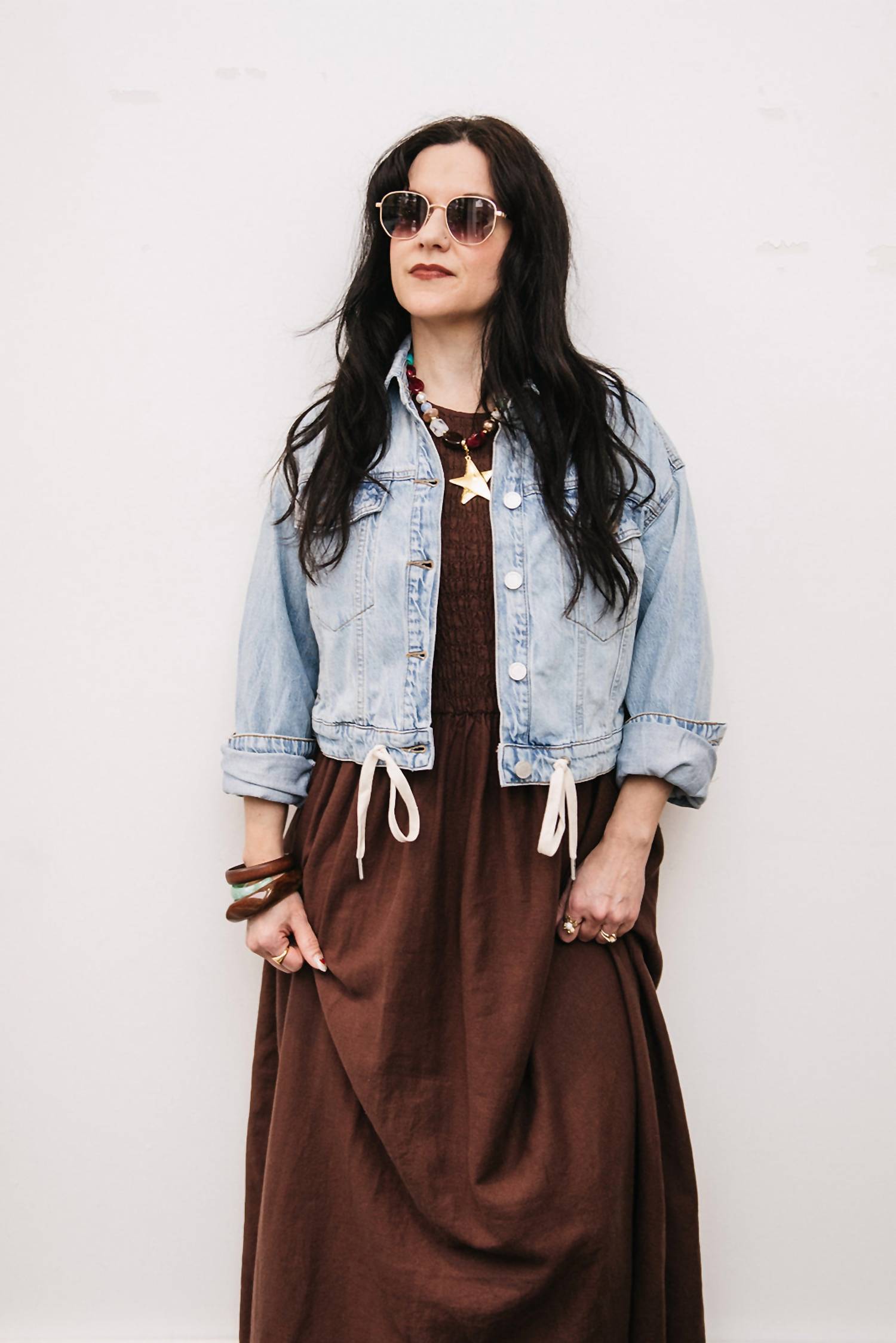 Blanknyc - DRAWSTRING HEM DENIM JACKET