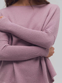 Free People - Latte Blues Thermal Top