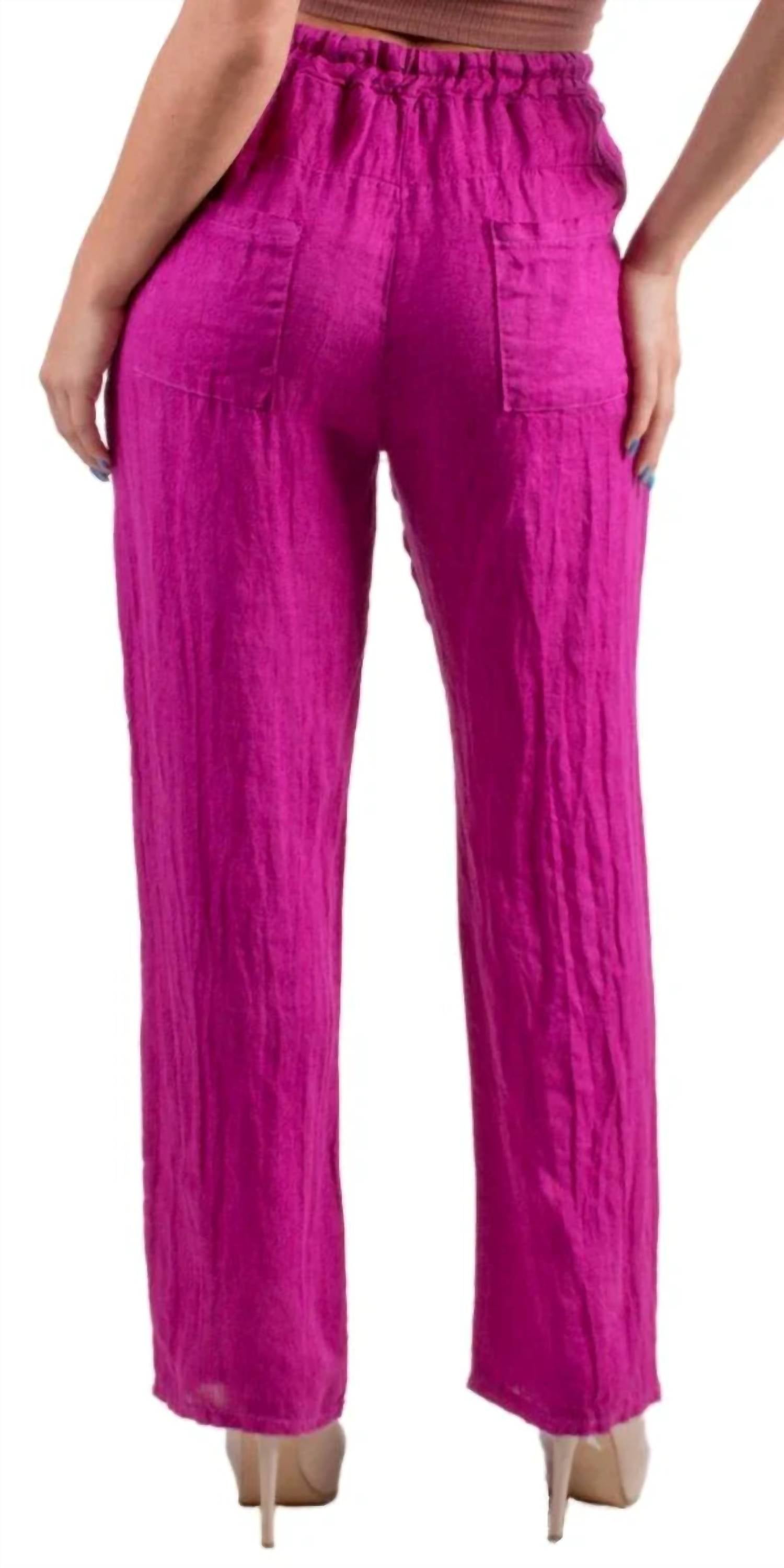 Gigi Moda - Marca Linen Pants