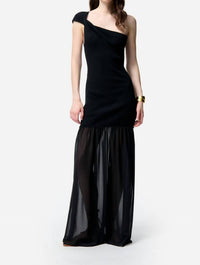 vanessabruno The Nocturne Maxi Dress in noir - women's dress