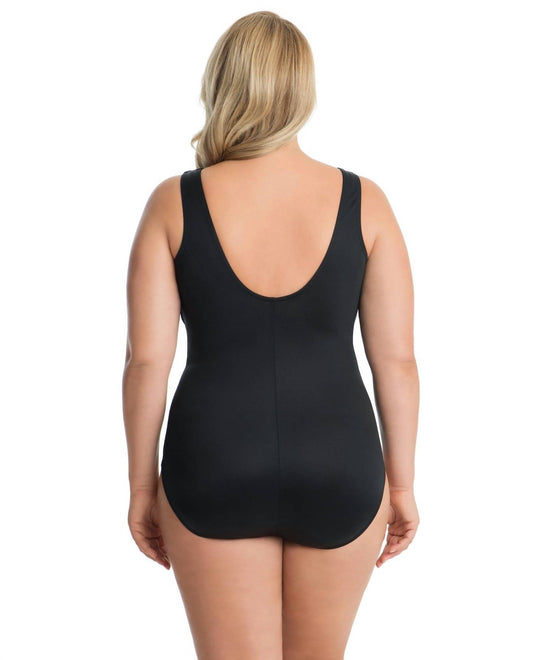 Miraclesuit - Plus Size High Neck Palma One Piece Swimsuit