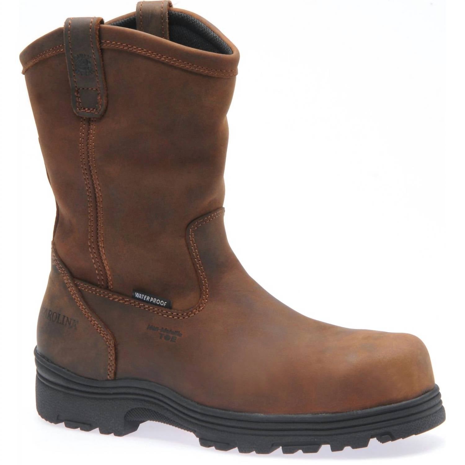 Carolina - Men's Laser 10" Pull On Composite Toe Waterproof Work Boot