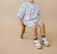 Lucky Panda Kids - Kids Ocean Life Short Set
