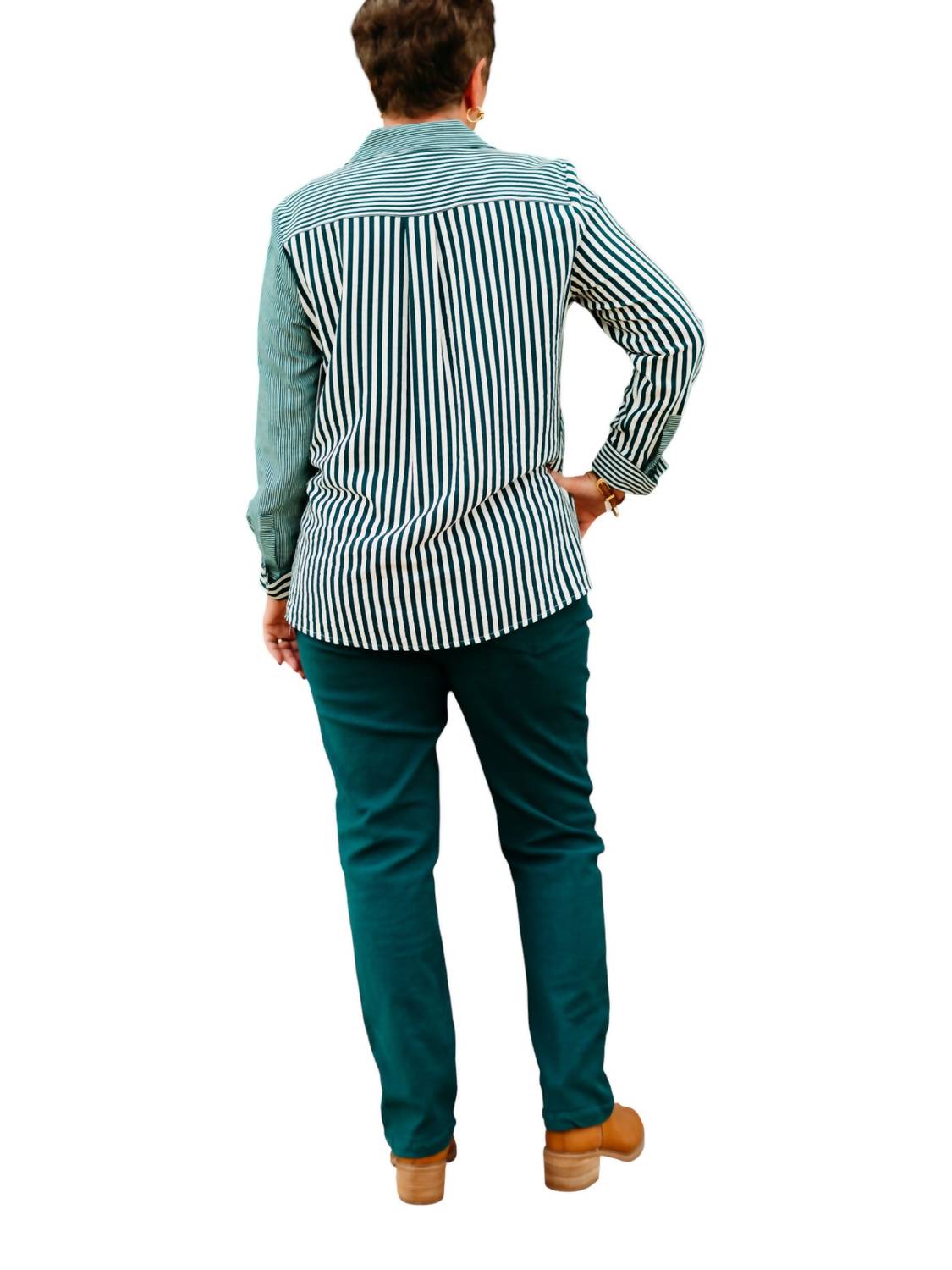 Multiples - Zip Front Ankle Jeans