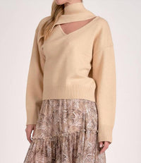Elan - Brooke Scarf Sweater