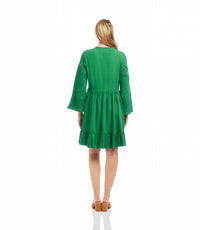 Karen Kane - Embroidered Tiered Dress