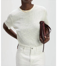 Sold Out Nyc - The Linen Perfect Short Sleeve Tee