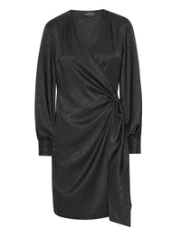Karmamia Women's Ines Dress in black dot leo - women's dress