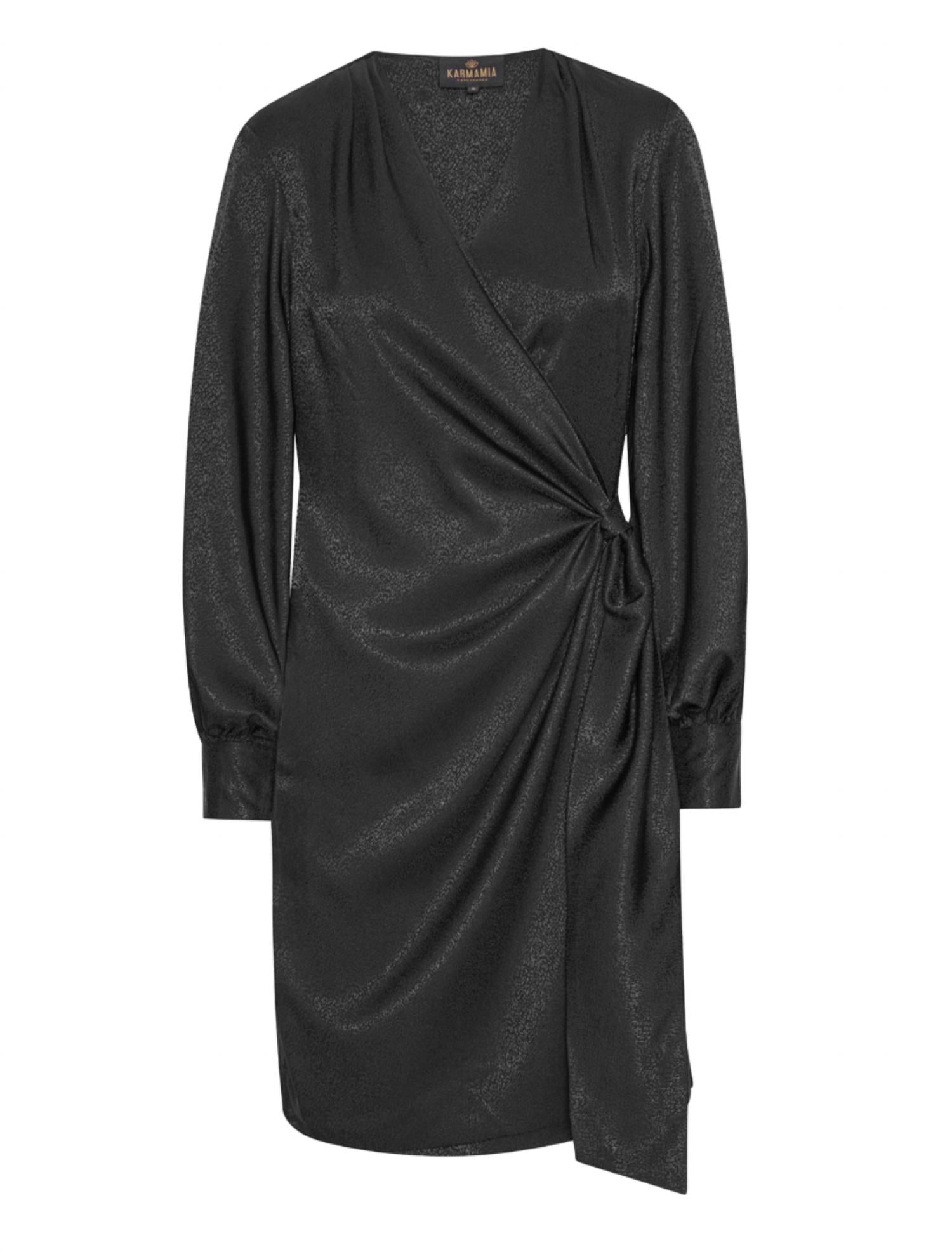 Karmamia Women's Ines Dress in black dot leo - women's dress