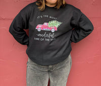 Melody Faye - Christmas Truck Sweatshirt