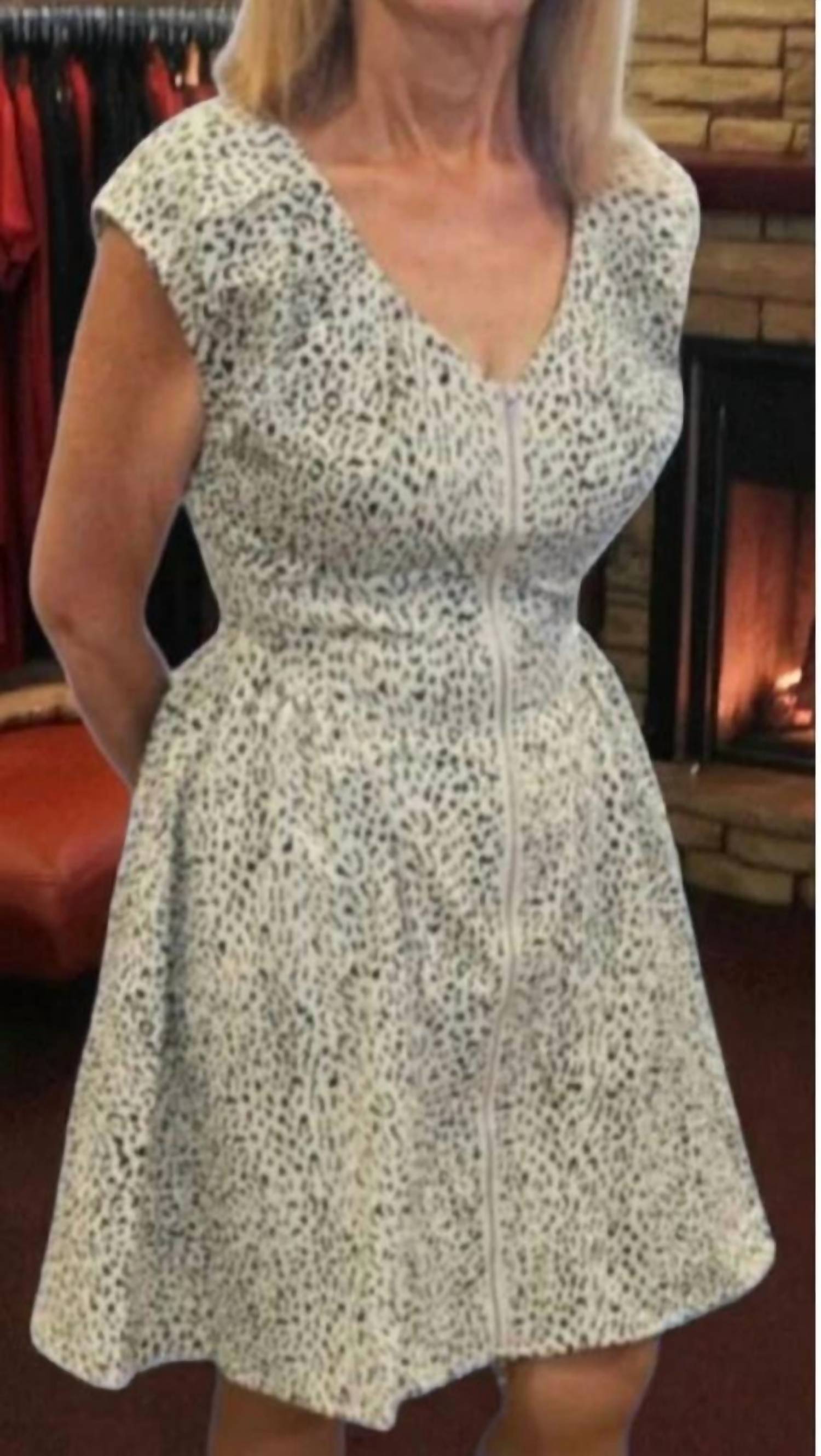 She + Sky - Leopard Print Mini Dress