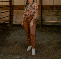 Dance & Marvel - The Tomi Faux Leather Pants