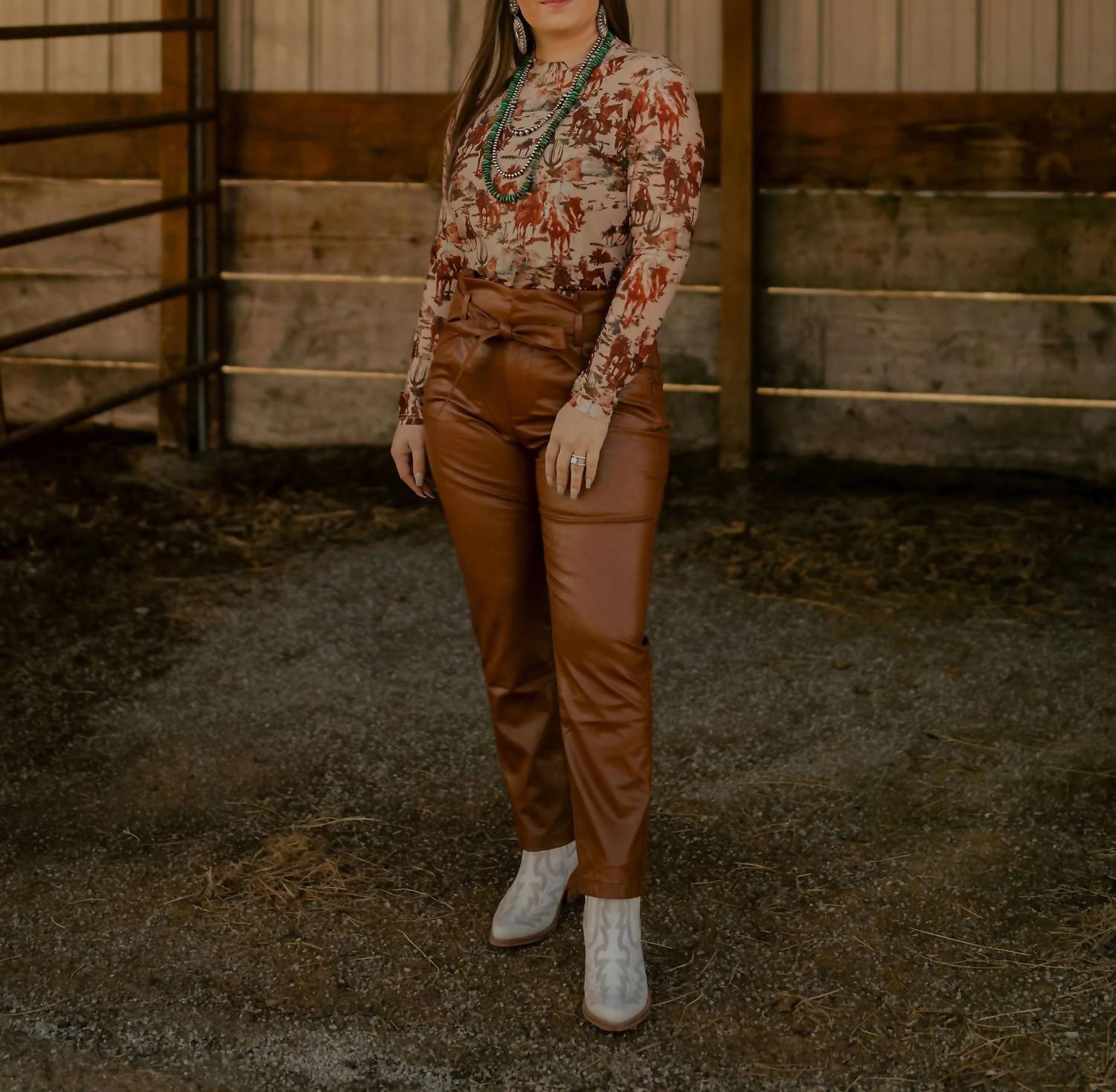 Dance & Marvel - The Tomi Faux Leather Pants