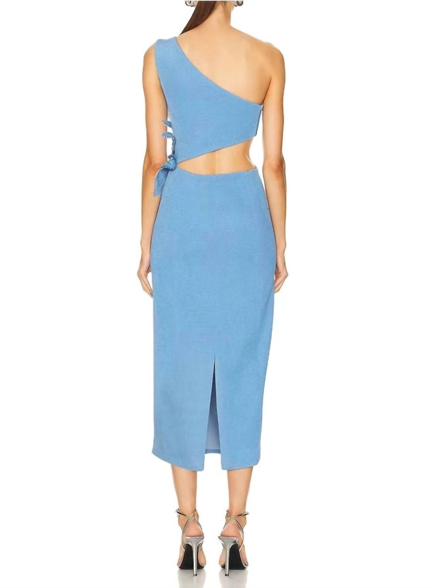 Patbo - Flower Applique Midi Dress