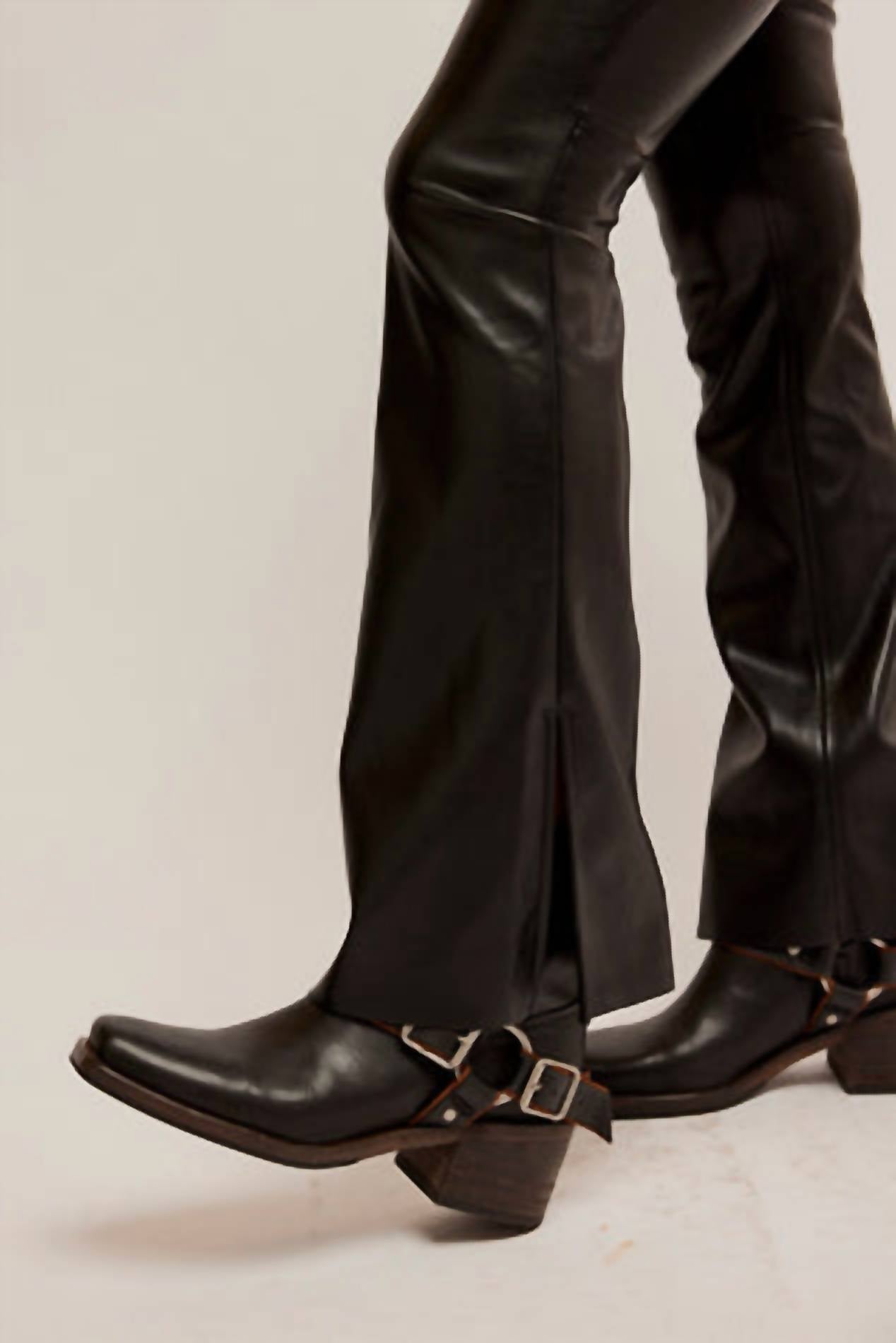 Free People - Level Up Vegan Slit Bootcut Jean