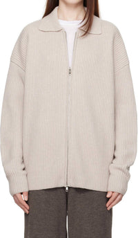 Aya Muse - Zip Collared Cardigan