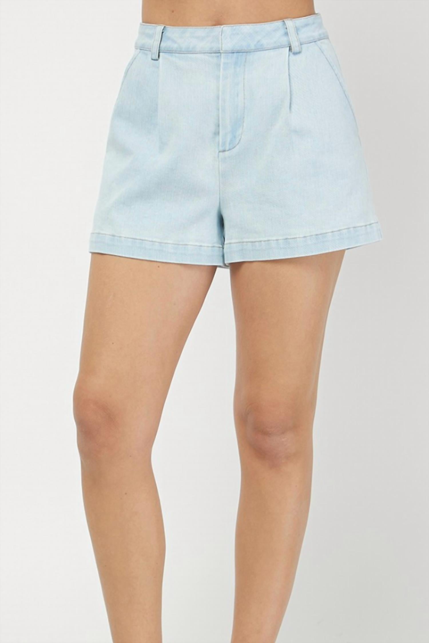 Needii - Sophia Denim Paperbag Shorts