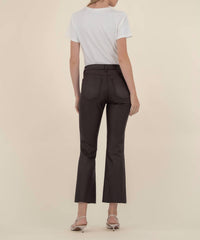 Kut From The Kloth - Kelsey Coated High Rise Ankle Flare Pants