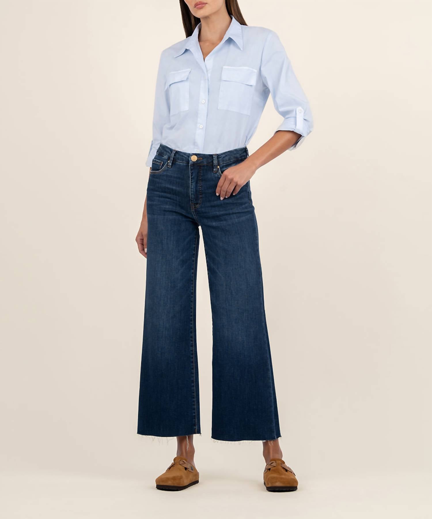 Kut From The Kloth - Meg High Rise Wide Leg Jeans