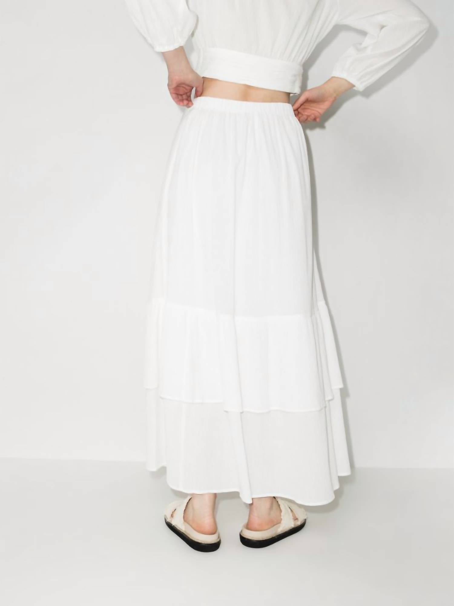 Peony - Magnolia Holiday Skirt