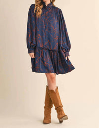 &Merci - Balloon Sleeve Mini Dress