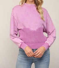 Fate - Knit Washed Sweatshirt