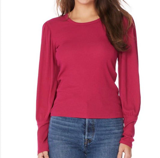 Bobi - Long Sleeve Crewneck Tee