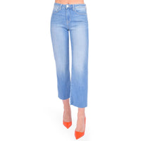 L'Agence - Wanda High Rise Crop Wide Leg Jean