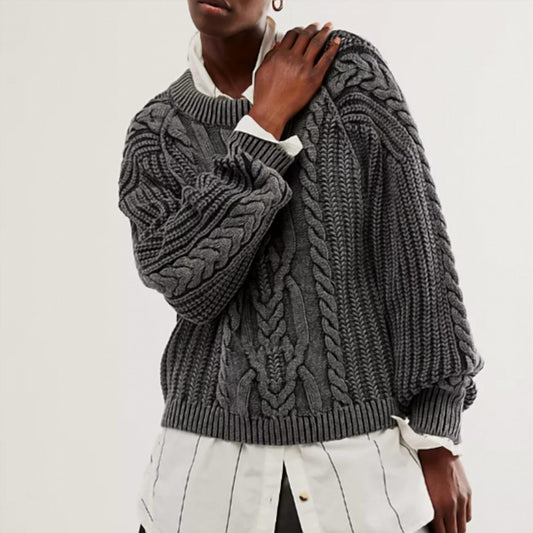 Free People - Frankie Cable Sweater