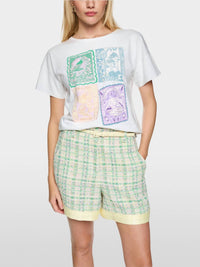 Lavender Brown - Embellished Tshirt