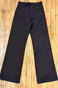 hello nite Women's Mid Rise Flare Pants in asphalt - women's pants