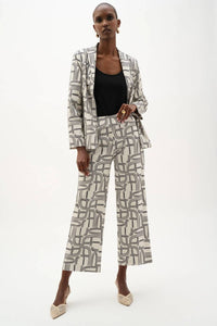 Joseph Ribkoff - Millennium Geometric Print Wide Leg Pants