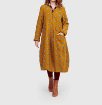 Alembika - Mid-length Cocoon Coat