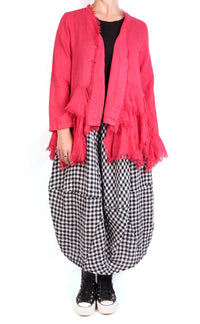 Grizas - Fringe Flouncy Gauze Jacket