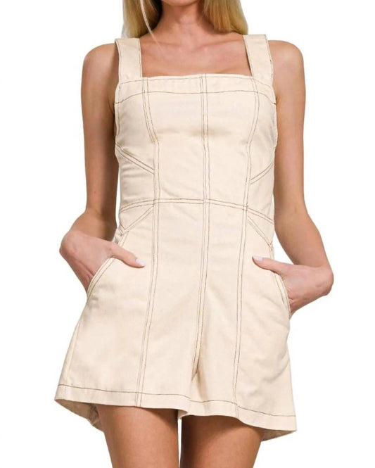 Zenana - Tie Back Romper