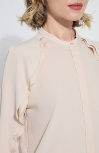Lysse - Isadora Raglan Ruffle Sleeve Blouse