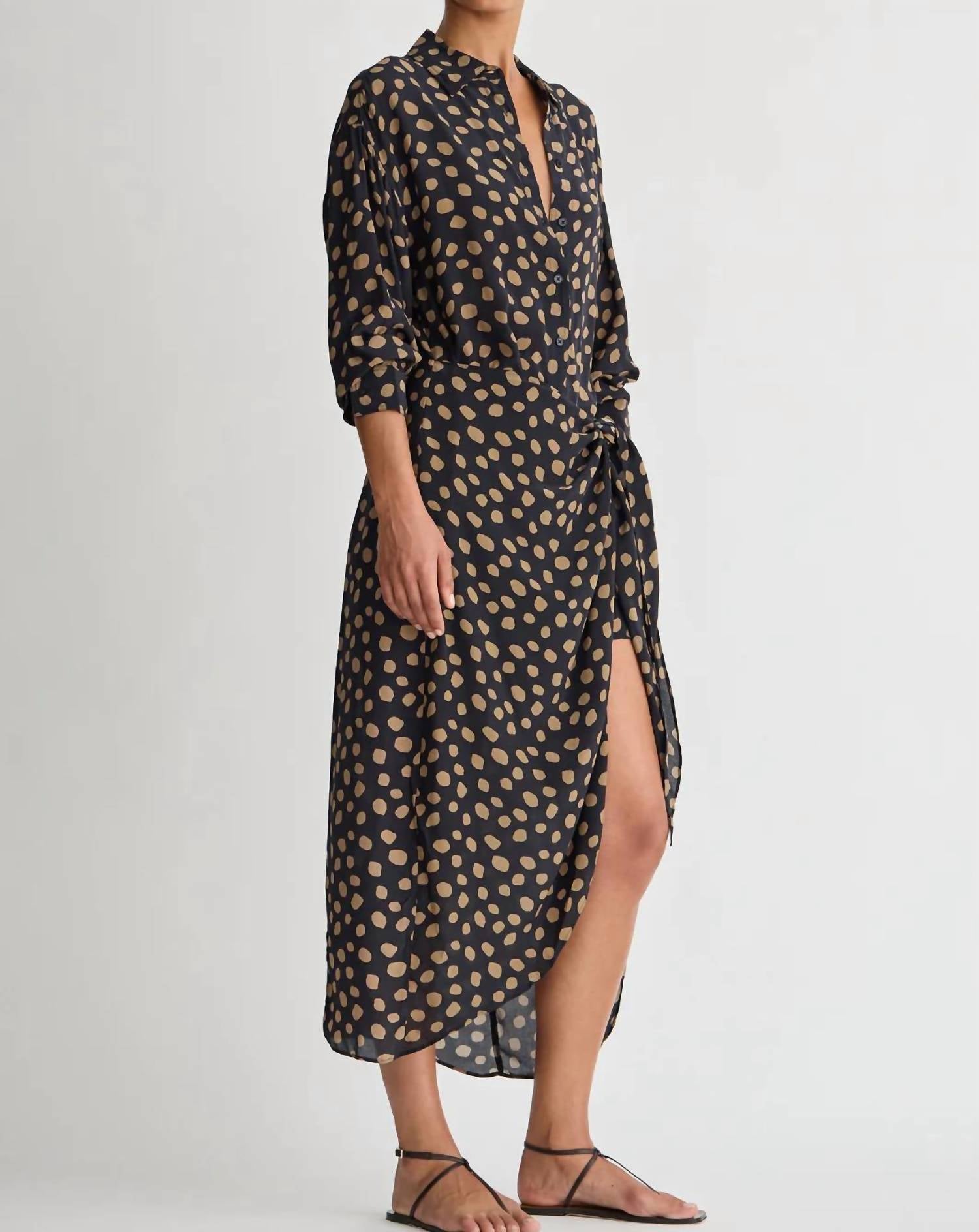 Apiece Apart - Alessandra Sarong Shirt Dress