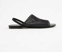 Nude Lucy Women's Eris Mesh Slingback Sandals in black - women's sandal