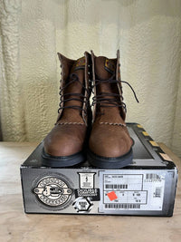 Justin - Men's Round Steel Toe Work Boot